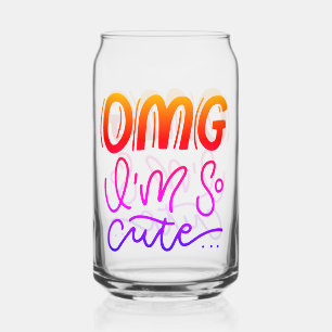 Vaso Con Forma De Lata Cute Chaos