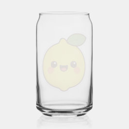 Vaso Con Forma De Lata Cute Kawaii Lemon