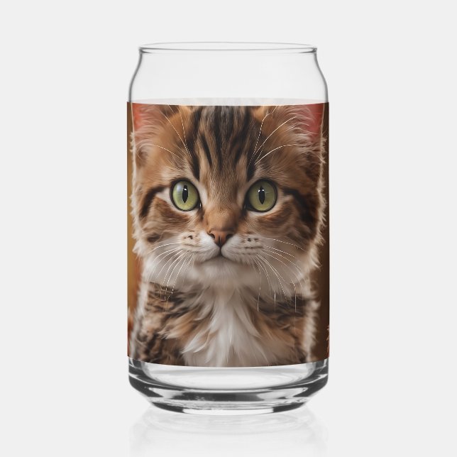 Vaso Con Forma De Lata Cute Kitten (Anverso)