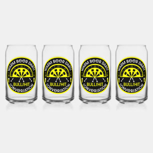Vaso Con Forma De Lata Dardos de pub clásicos