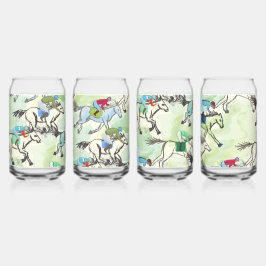 Vaso Con Forma De Lata De Vuelta A Las Razas Bebiendo Gafas