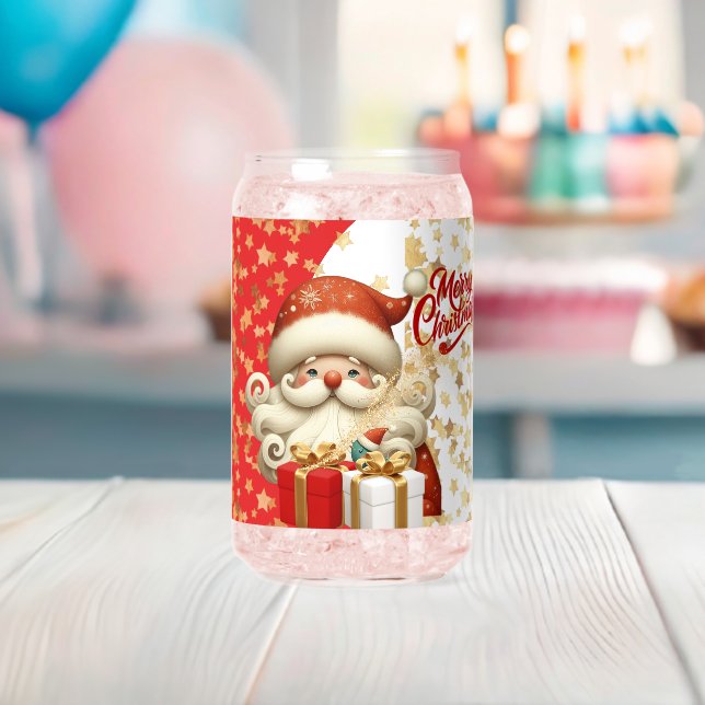 Vaso Con Forma De Lata Decoración Navideña Festiva (Insitu (Baby Shower))