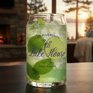 Vaso Con Forma De Lata Decoración personalizada para casa de lago junto a