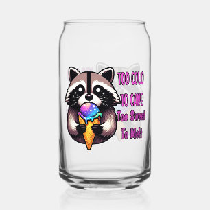 Vaso Con Forma De Lata Demasiado frío para cuidar demasiado dulce para de