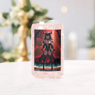 Vaso Con Forma De Lata Demonio con Contacto en Encrucijada, Anime Demonio