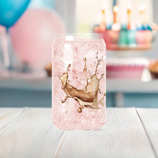 Vaso Con Forma De Lata Derrame de Café (Insitu (Baby Shower))