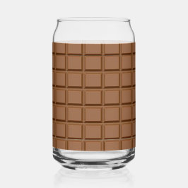 Vaso Con Forma De Lata Deslumbramiento de Chocolate Lover