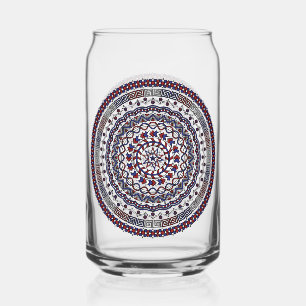 Vaso Con Forma De Lata Día de la Independencia Conectado