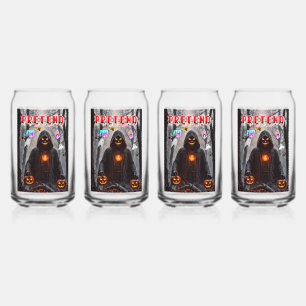 Vaso Con Forma De Lata Día de las Brujas