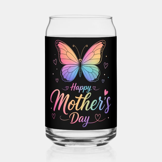 Vaso Con Forma De Lata Día de las Madres (Anverso)