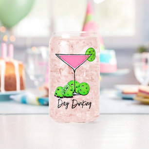 Vaso Con Forma De Lata Día del Cóctel Cósmico de Pickleball Dinking