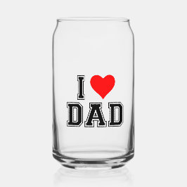 Vaso Con Forma De Lata Día del padre - Diseño audaz y simple