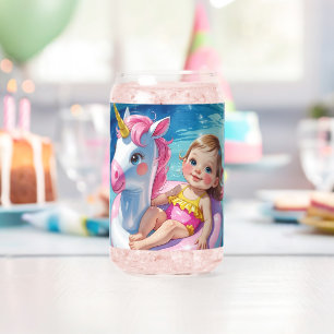 Vaso Con Forma De Lata Días de Piscina