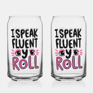 Vaso Con Forma De Lata Dicho sarcástico rosa humorístico