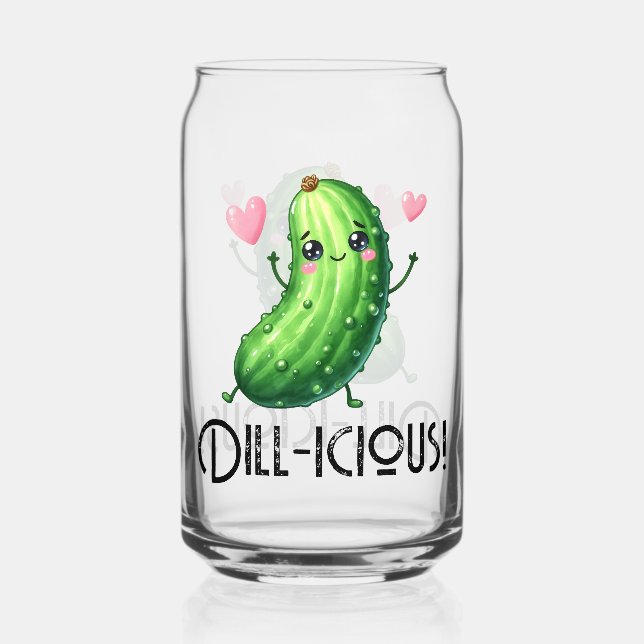 Vaso Con Forma De Lata Dill-icioso (Anverso)