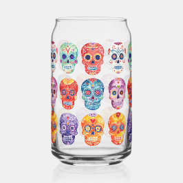 Vaso Con Forma De Lata Dios de La Muertas