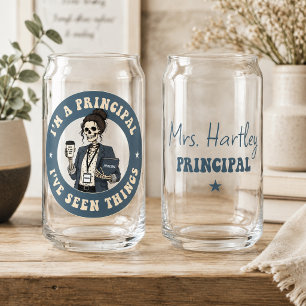 Vaso Con Forma De Lata Director Personalizado Divertido
