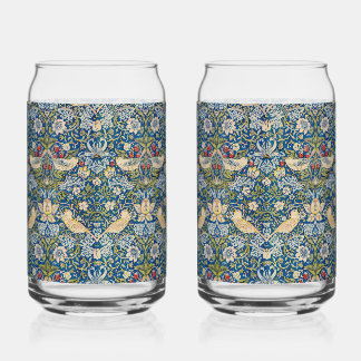 Vaso Con Forma De Lata Diseño Art Nouveau para aves