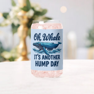 Vaso Con Forma De Lata Diseño divertido de ballena con juego de palabras