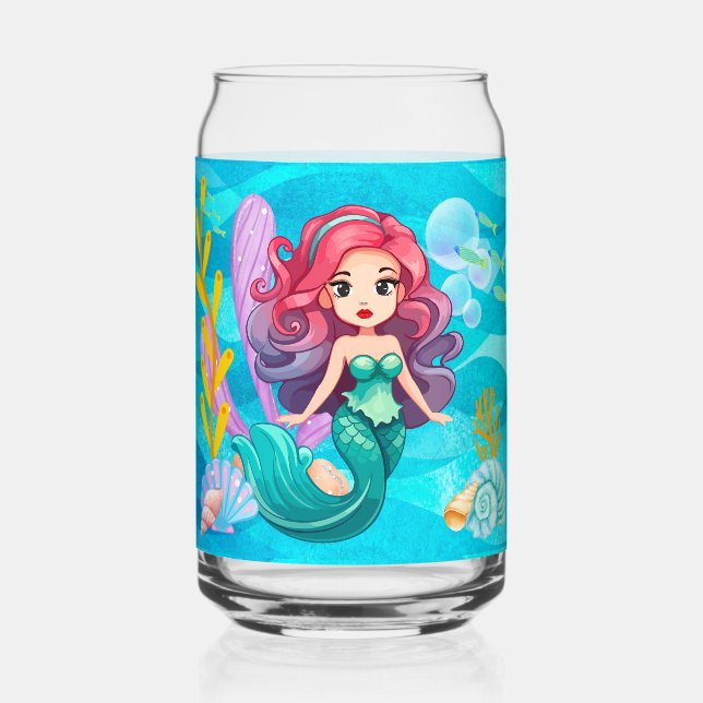 Vaso Con Forma De Lata Diseño místico (Anverso)