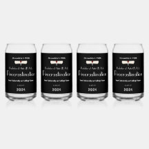 Divertida fiesta de graduación de Black Modern