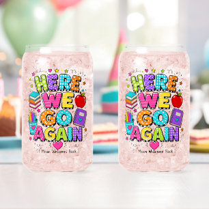 Vaso Con Forma De Lata Divertido Aquí Vamos Otra Vez Quiero Decir De Vuel