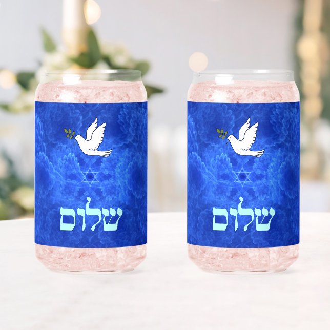 Vaso Con Forma De Lata Dove - Shalom Fractal (Insitu (Boda))