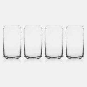 Vaso Con Forma De Lata Drinkware Set