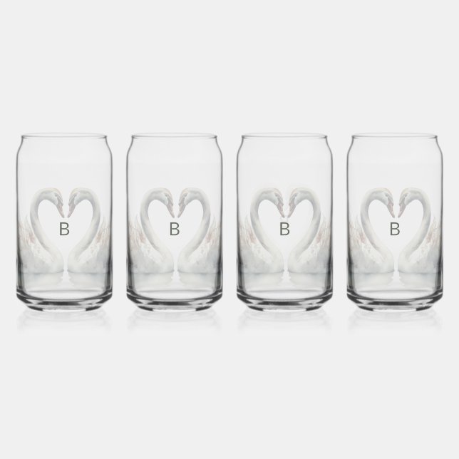Vaso Con Forma De Lata Drinkware Set Monograma (Anverso)