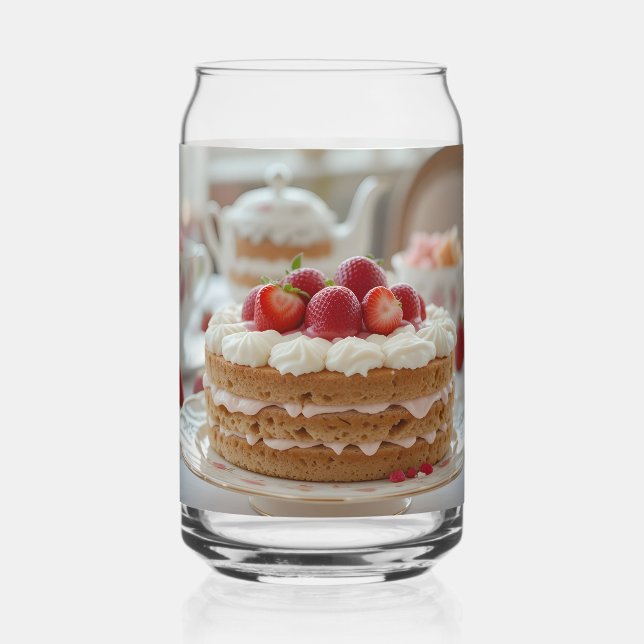 Vaso Con Forma De Lata Dulce Hora del Té de la Tarde (Reverso )