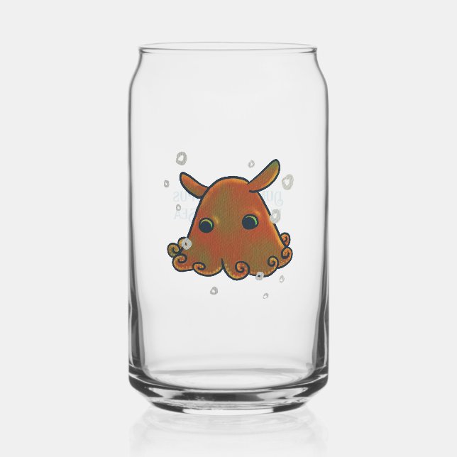 Vaso Con Forma De Lata Dumbo Octopus in the Deep Sea (Anverso)