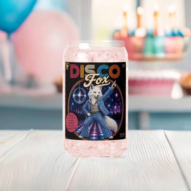 Vaso Con Forma De Lata Duo Disco Fox (Insitu (Baby Shower))