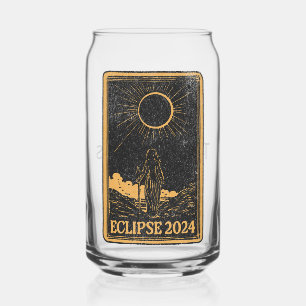 Vaso Con Forma De Lata Eclipse Total de Sol EE. UU. 8 de abril de 2024 Ce