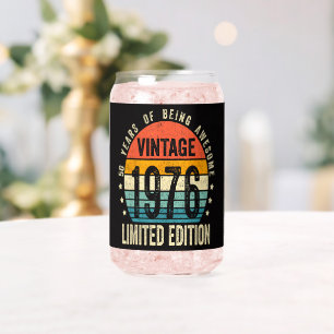 Vaso Con Forma De Lata Edición Limitada Cumpleaños 50 Aniversario Vintage