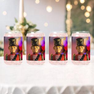 Vaso Con Forma De Lata El amigo soldadito de juguete clásico de Navidad d