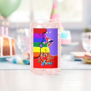 Vaso Con Forma De Lata El amor nunca es orgullo equivocado