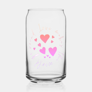 Vaso Con Forma De Lata El amor por el bonito hace que el mundo gire