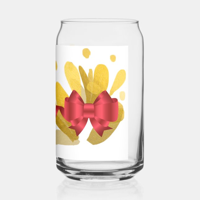 Vaso Con Forma De Lata el arco y el oro  (Reverso )