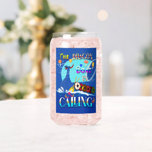 Vaso Con Forma De Lata El Barco Dragón Está Llamando