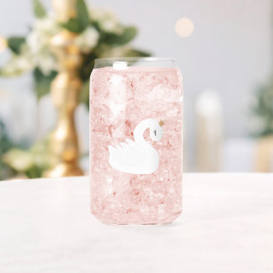 Vaso Con Forma De Lata El Cisne Coronado
