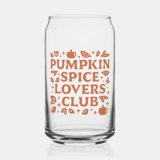 Vaso Con Forma De Lata El club de amantes de las calabazas