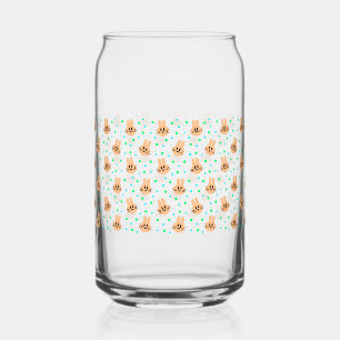 Vaso Con Forma De Lata El conejo de Pascua puede envolver vidrio