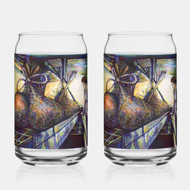 Vaso Con Forma De Lata El devastador destino de la vida (Anverso)