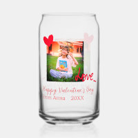 El día de San Valentín feliz amor al corazón rojo