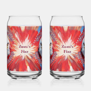 Vaso Con Forma De Lata El Espíritu De 1776, 2026 Águila Roja de Fuegos Ar