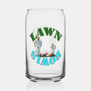 Vaso Con Forma De Lata El espíritu de los bolos de hierba: Bowlers y Bowl