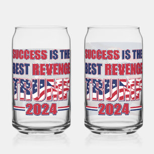 Vaso Con Forma De Lata El éxito es la mejor venganza contra Trump 2024
