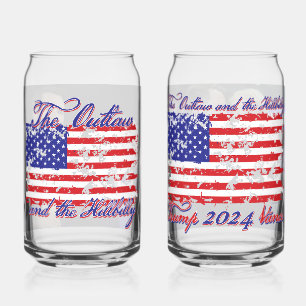 Vaso Con Forma De Lata El forajido y el Hillbilly