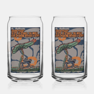 VASO CON FORMA DE LATA EL FROGSURD