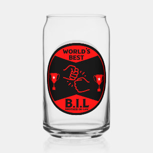 Vaso Con Forma De Lata El mejor cuñado